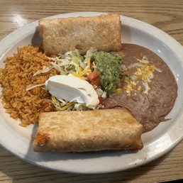 Combo - two chimichangas Combo - two chimichangas