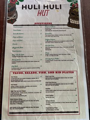 Menu photo 4 Huli Huli Hut Galveston, TX Menu photo 4 Huli Huli Hut Galveston, TX