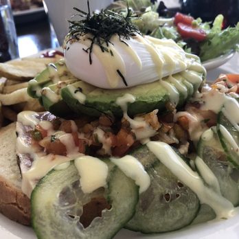 Breakfast Table - The Ahi Open sandwich - Breakfast & Brunch Near Me - Vancouver, British Columbia Breakfast Table - The Ahi Open sandwich - Breakfast & Brunch Near Me - Vancouver, British Columbia