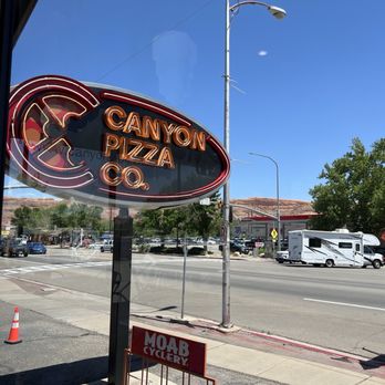 Canyon Pizza - Main sign - Pizza Near Me - Moab, Utah