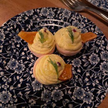 Root & Bone Indianapolis - Drunken Deviled Eggs - American Near Me - Indianapolis, Indiana Root & Bone Indianapolis - Drunken Deviled Eggs - American Near Me - Indianapolis, Indiana