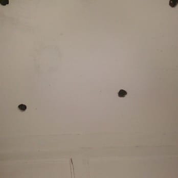Buena Vista Hotel - wholes in ceiling located in closet that doesnt have a door.  windows non locking. this isnt the worst of it! - Hotels Near Me - Avalon, California