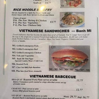 Pho Le 777 - Menu as of 2022 05 - Vietnamese Near Me - Chicago, Illinois
