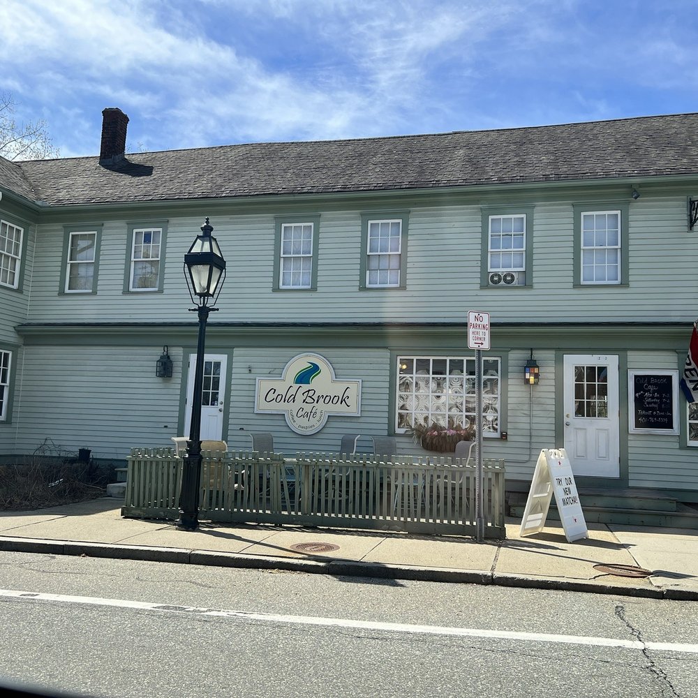 Cold Brook Cafe - Outside (street view) - Breakfast & Brunch Near Me - Scituate, Rhode Island