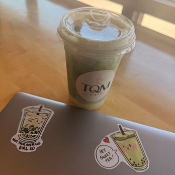 TQM Cafe - Créeme brulee iced latte to go - Cafes Near Me - The Colony, Texas