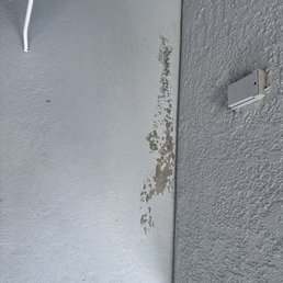 Current state of front porch paint job