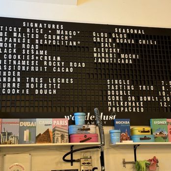 Wanderlust Creamery - Menu - Ice Cream & Frozen Yogurt Near Me - Pasadena, California Wanderlust Creamery - Menu - Ice Cream & Frozen Yogurt Near Me - Pasadena, California