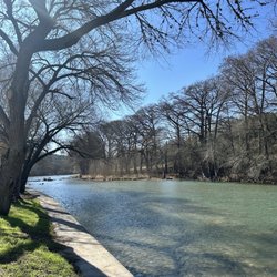 River Road Camp - River at campsite