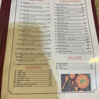 AB Indian Sweets & Catering - Menu with hand written prices! - Desserts Near Me - Sacramento, California