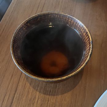 Nobu Malibu - (7) Clear soup (Dashi) with shrimp - Sushi Bars Near Me - Malibu, California Nobu Malibu - (7) Clear soup (Dashi) with shrimp - Sushi Bars Near Me - Malibu, California