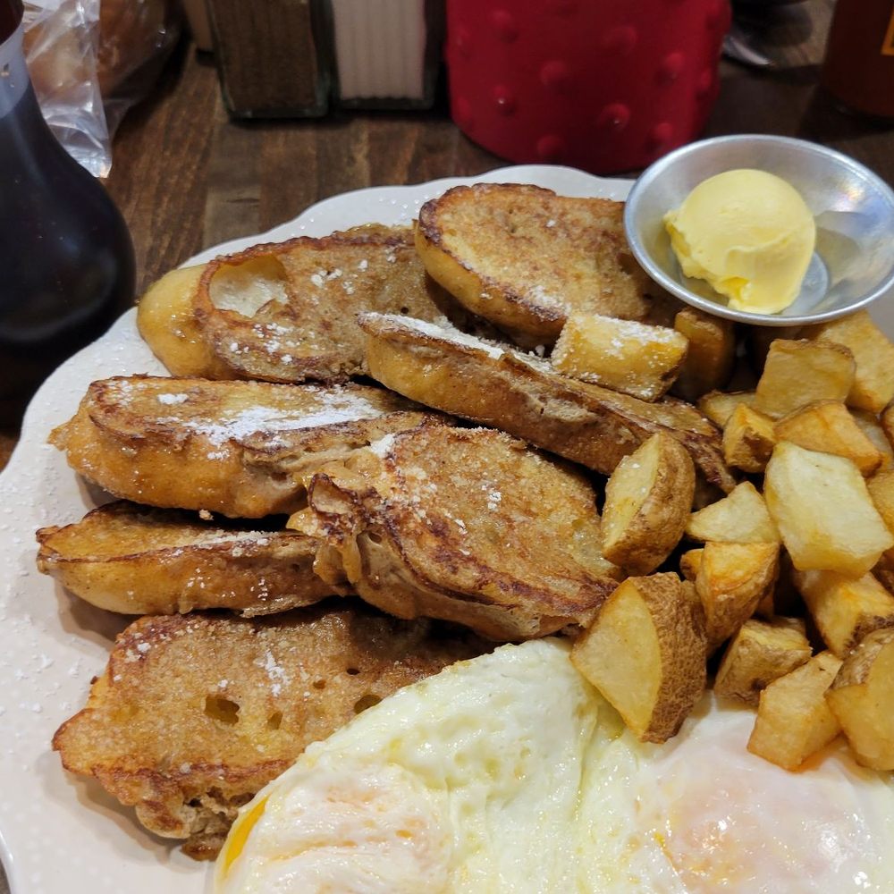 The French toast breakfast was awesome! The French toast breakfast was awesome!