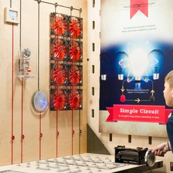 Louisiana Children's Discovery Center - Learn how circuits connect and see all the different things energy powers with the Circuits side of the Flexhibit sponsored by Entergy