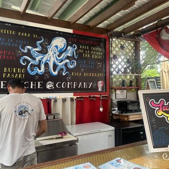 Ceviche Company - Ceviche company prep area - Seafood Near Me - Hollywood, Florida