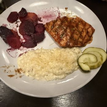 Penrose Taphouse & Eatery - Grilled salmon with risotto was off the charts - Breweries Near Me - Fort Collins, Colorado Penrose Taphouse & Eatery - Grilled salmon with risotto was off the charts - Breweries Near Me - Fort Collins, Colorado