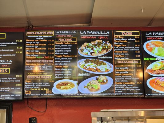 Menu photo 6 La Parrilla Taqueria Atascadero, CA Menu photo 6 La Parrilla Taqueria Atascadero, CA