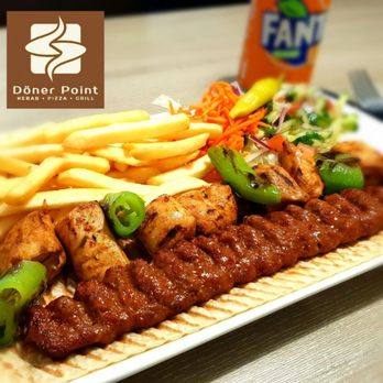 Döner Point - Mix Schotel " Adana kebab + kipşiş - Turkish Near Me - Eindhoven, New Brunswick