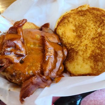 Cammack Station - Campfire Burger on Bun - Sandwiches Near Me - Muncie, Indiana