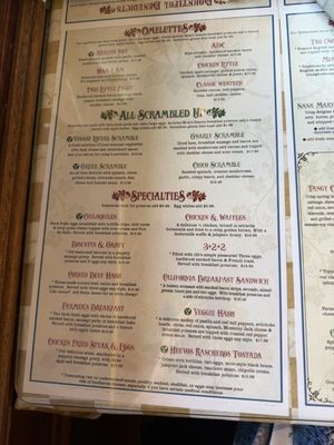 Menu photo 2 Mom's Restaurant Chico, CA Menu photo 2 Mom's Restaurant Chico, CA