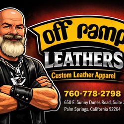 Off Ramp Leathers - One of a kind!