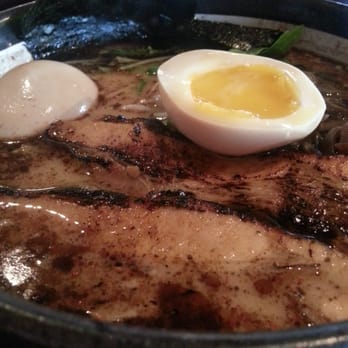 Ramen Parlor - Garlic pork ramen with extra egg - Ramen Near Me - San Mateo, California Ramen Parlor - Garlic pork ramen with extra egg - Ramen Near Me - San Mateo, California