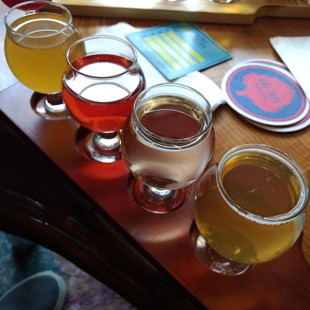 One Tree Cider House - Cider flight - Cideries Near Me - Spokane, Washington One Tree Cider House - Cider flight - Cideries Near Me - Spokane, Washington