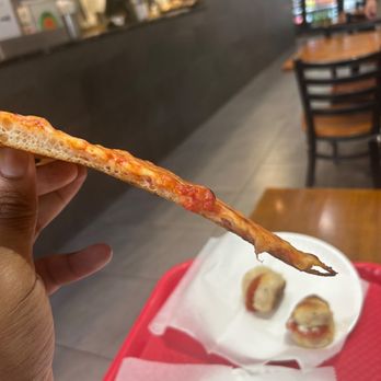 Gloria Pizza - cheese pizza and pepperoni and cheese garlic knot - Pizza Near Me - Forest Hills, New York