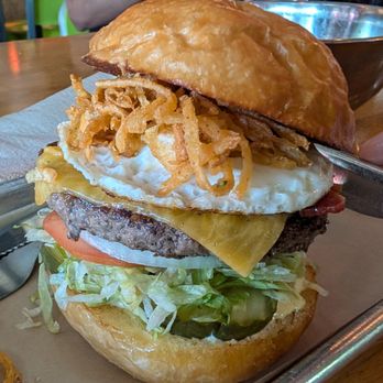Hopdoddy Burger Bar - The Classic, Farmhouse Deluxe - Burgers Near Me - Austin, Texas
