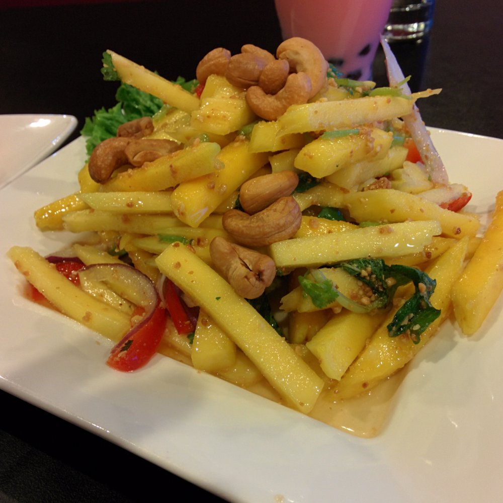 Red Ginger Modern Thai & Viet cuisine - Mango Salad. Tasty! - Thai Near Me - Kitchener, Ontario Red Ginger Modern Thai & Viet cuisine - Mango Salad. Tasty! - Thai Near Me - Kitchener, Ontario