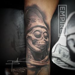 Mictlantecuhtli, by Brandon Evans. (IG: @revcrew01)