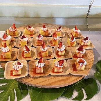 Hilo Yacht Club - Strawberry shortcake  - private party banquet pupus - Swimming Pools Near Me - Hilo, Hawaii