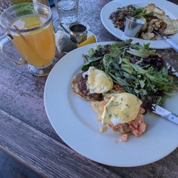 Surf and turf Benedict