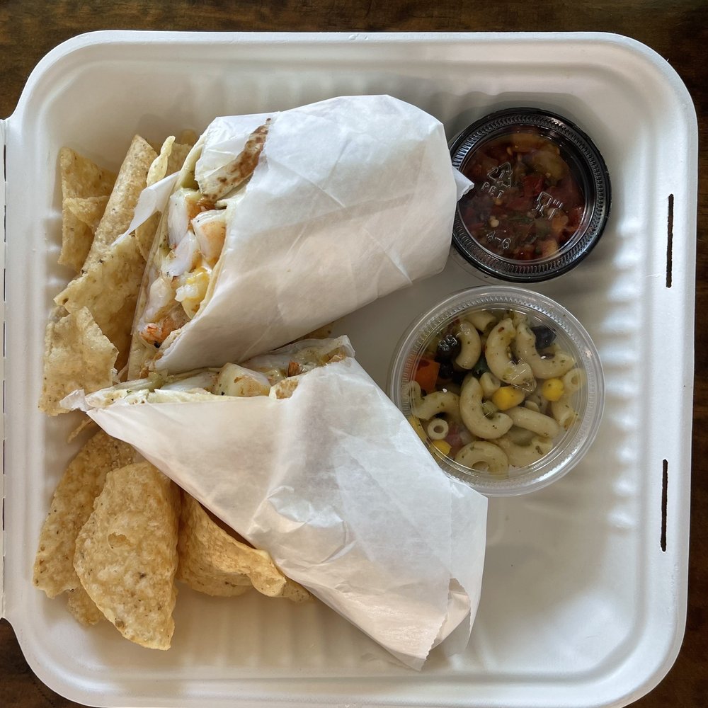 Waypoint Bar and Grill - Shrimp burrito. - Mexican Near Me - Palmetto, Florida Waypoint Bar and Grill - Shrimp burrito. - Mexican Near Me - Palmetto, Florida