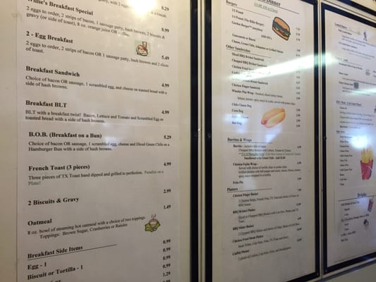 Menu photo 3 Shotgun Willie's Cafe Red River, NM