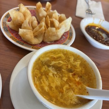 China Szechwan - Crab puffs and egg soup - Szechuan Near Me - Tucson, Arizona China Szechwan - Crab puffs and egg soup - Szechuan Near Me - Tucson, Arizona