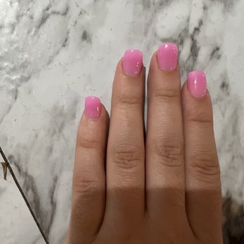 Oasis Nails Lounge - Pinky nail is crooked :/ - Nail Salons Near Me - Houston, Texas Oasis Nails Lounge - Pinky nail is crooked :/ - Nail Salons Near Me - Houston, Texas