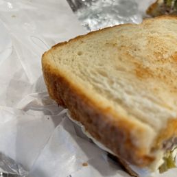 Hair sticking out of my patty melt