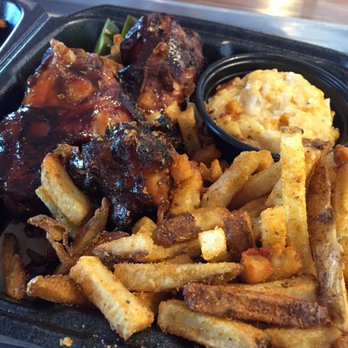 Cockeye Bbq - One Meat (chicken wings), Cajun Fries, Cheesy Potatoes! - American Near Me - Warren, Ohio Cockeye Bbq - One Meat (chicken wings), Cajun Fries, Cheesy Potatoes! - American Near Me - Warren, Ohio