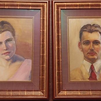Artistic Picture Framing - My Grandparents' Portraits - Framing Near Me - Berkeley, California