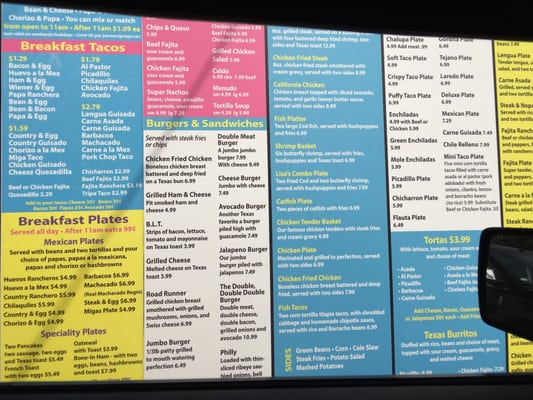 Menu photo 8 Tia's Taco Hut San Antonio, TX Menu photo 8 Tia's Taco Hut San Antonio, TX