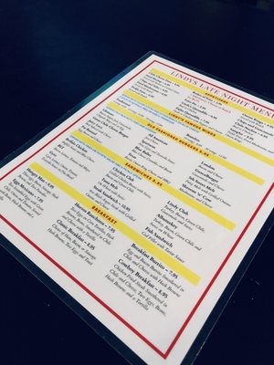 Menu photo 5 Lindy's Diner Albuquerque, NM