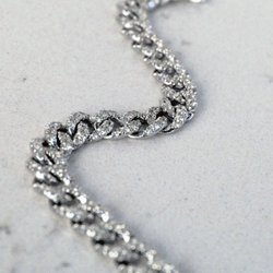 Herzog Jewelers - Pave Link Bracelet