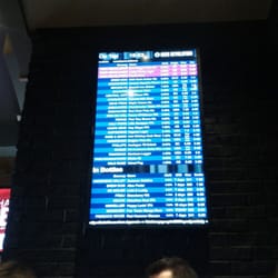 Beer Revolution Craft Beer & Pizza Bar - Live beer menu! Shows when a keg was opened and estimated time remaining.