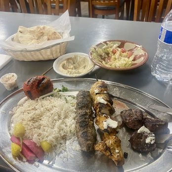 Skaf's Grill - The Combo Platter - Mediterranean Near Me - North Hollywood, California Skaf's Grill - The Combo Platter - Mediterranean Near Me - North Hollywood, California