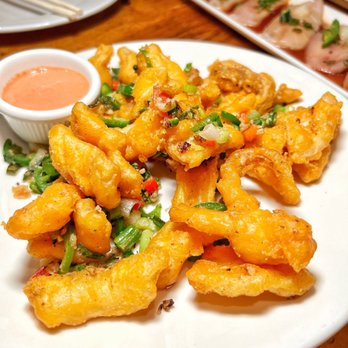 Wokcano - Crispy Pepper Calamari - Sushi Bars Near Me - Burbank, California
