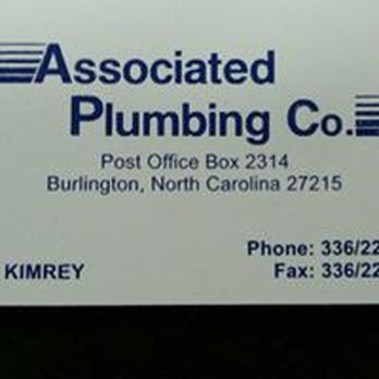 Associated Plumbing - Plumbing Near Me - Burlington, North Carolina Associated Plumbing - Plumbing Near Me - Burlington, North Carolina