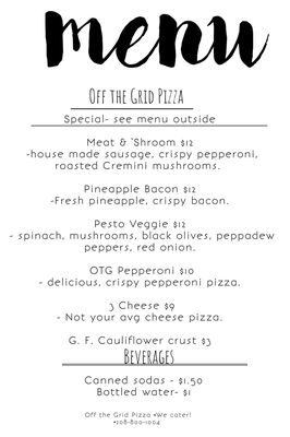Menu photo 3 Menu photo 3