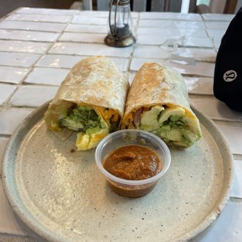 Blue Whale - Big Wave Burrito - Cafes Near Me - La Jolla, California