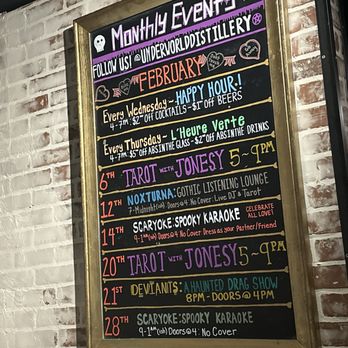 Underworld Distillery - Events for Feb 2026 - Distilleries Near Me - Reno, Nevada Underworld Distillery - Events for Feb 2026 - Distilleries Near Me - Reno, Nevada