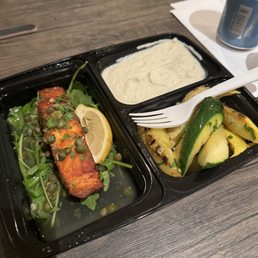 Honey Dijon Salmon Plate