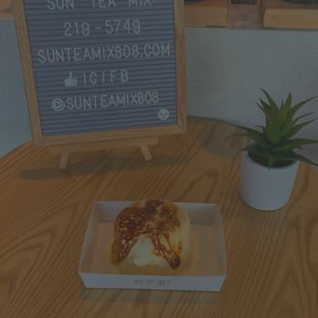 Sun Tea Mix - Souffle pancakes - Bubble Tea Near Me - Honolulu, Hawaii